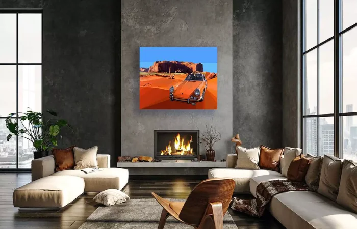 im boutique art cat in the afternoon