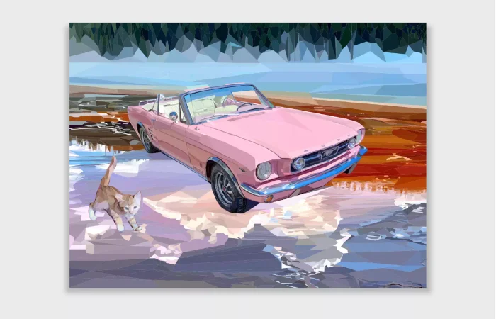 im boutique art rosa coquette