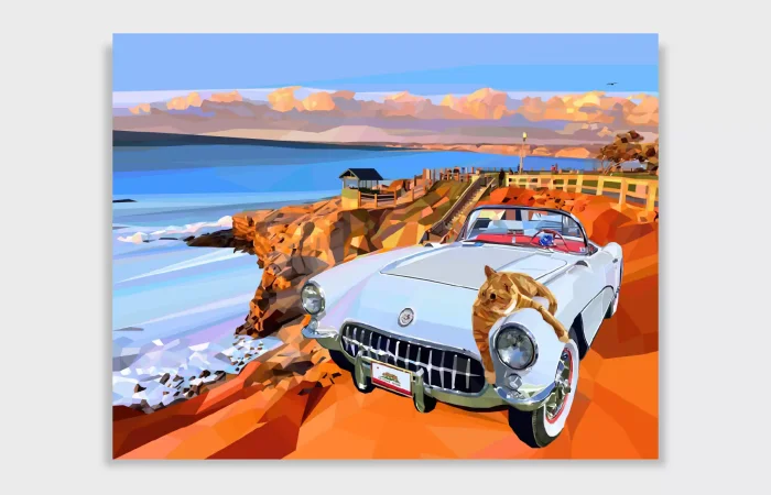 im boutique art under la jolla sun